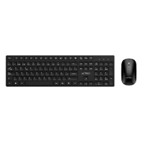 Kit Acteck Creator Vantage Aero Mk555 / Teclado Y Mouse / Inalambrico Dongle Usb / Ergonomico / Win / Español / Membrana / 105 Teclas / 1600 Dpi Ajustable / 4 Botones / Optico / Negro / Ac-943482 — ACTECK · SKU KB-1171