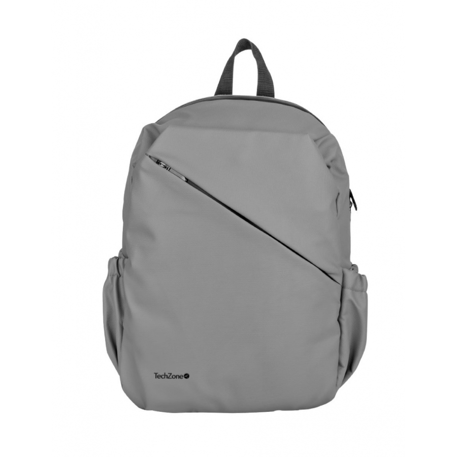 Mochila - Backpack - Techzone- Tzlbp29-G - Style - 16 Pulgadas - 4 Compartimientos - Gris — TECH ZONE ACCESORIOS · SKU AC-13028