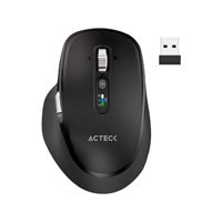 Mouse Acteck Virtuos Pro Ultra Mi777 / Inalambrico Dual / Ergonomico / Recargable / Win, Mac, Android / Optico / 11 Botones +Scroll Metalico / 4800 Dpi Ajustable / Negro / Ac-943444 — ACTECK · SKU MS-1697