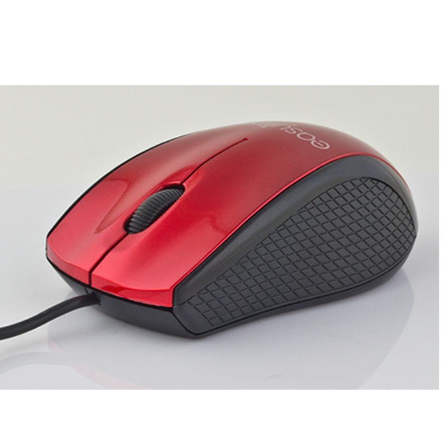 Mouse Alambrico Optico 1000 Dpi Conector Usb Win Xp/Vista/7/8/10/11/Mac Os X Easy Line By Perfect Choice - Rojo — PERFECT CHOICE · SKU MS-765
