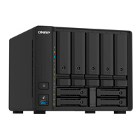 Nas Qnap Ts-932Px-4G/ 9 Bahias Sata Hdd De 3,5 Y De 2,5/ Nucleo Cuadruple 1.7Ghz/4Gb Ddr4 Sodimm Ampliable A 16Gb/2 Pto 2,5 Gbe /2 Pto 10 Gbe /Usb 3.2 X3/ Hotswap/ No Incluye Disco — QNAP · SKU SAM-711