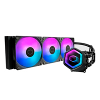 Disipador De Enfriamiento Liquido Cooler Master Masterliquid Serie Core Ii 360 / Argb / Negro / Gamer · RimeTec México