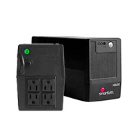 No-Break Interactivo Smartbitt Sbnb600 600Va/300 W, Clavija Nema 5-15P, 4 Contactos Tipo Nema 5-15R, Todos Con Respaldo De Baterias, Regulacion Y Supresion De Picos. — SMARTBITT · SKU FR-1269