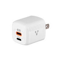 Cargador Para Pared / Vorago / Au-355 / Carga Rapida / 3.0 A 1 Usb-C / 30W / Blanco