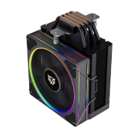 Enfriamiento De Aire Gamer Balam Rush Heliux Pro Hex50 / Disipador / Tdp 220 W / Compatibilidad Universal Amd - Intel / Argb Personalizable / 4 Pipas / Ventilador 120 Mm / Negro / Br-942041 — BALAM RUSH · SKU CF-545