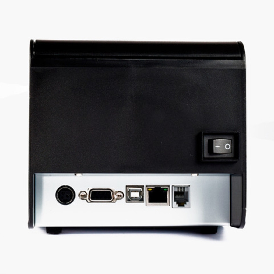 Miniprinter Ec Line Ec-Pm-80250, Negro, Termica, 80 Mm, Usb, Serial, Ethernet (Red), Rj11, Corte Automatico, 250 Mm/Seg — EC LINE · SKU PR-2002