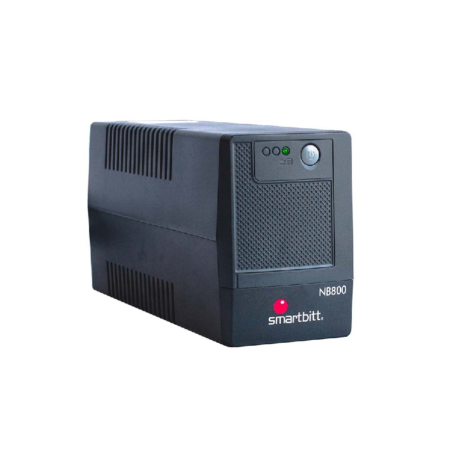 No-Break Interactivo Smartbitt Sbnb800 800Va/400W, Clavija Nema 5-15P, 6 Contactos, Tipo Nema 5-15R, Todos Con Respaldo De Baterias, Regulacion Y Supresion De Picos. — SMARTBITT · SKU FR-1270