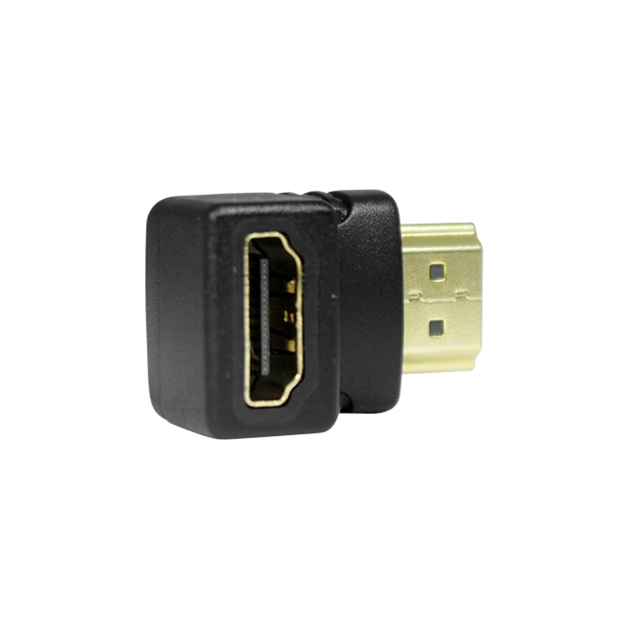 Adaptador Ghia Codo Hdmi Macho A Hdmi Hembra / Angulo De 90 Grados — GHIA · SKU AC-7588