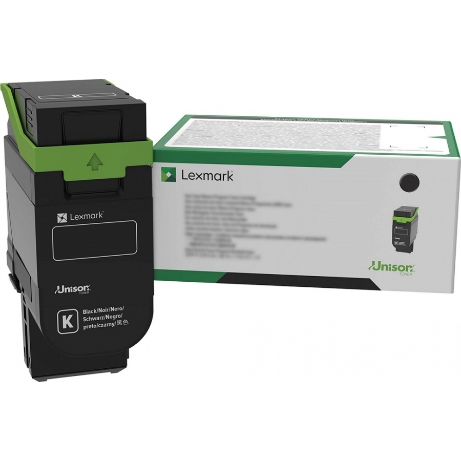 Toner Laser Lexmark 75M4Hk0 Negro, Alto Rendimiento, Hasta15800 Paginas, Para Cs531, Cx532