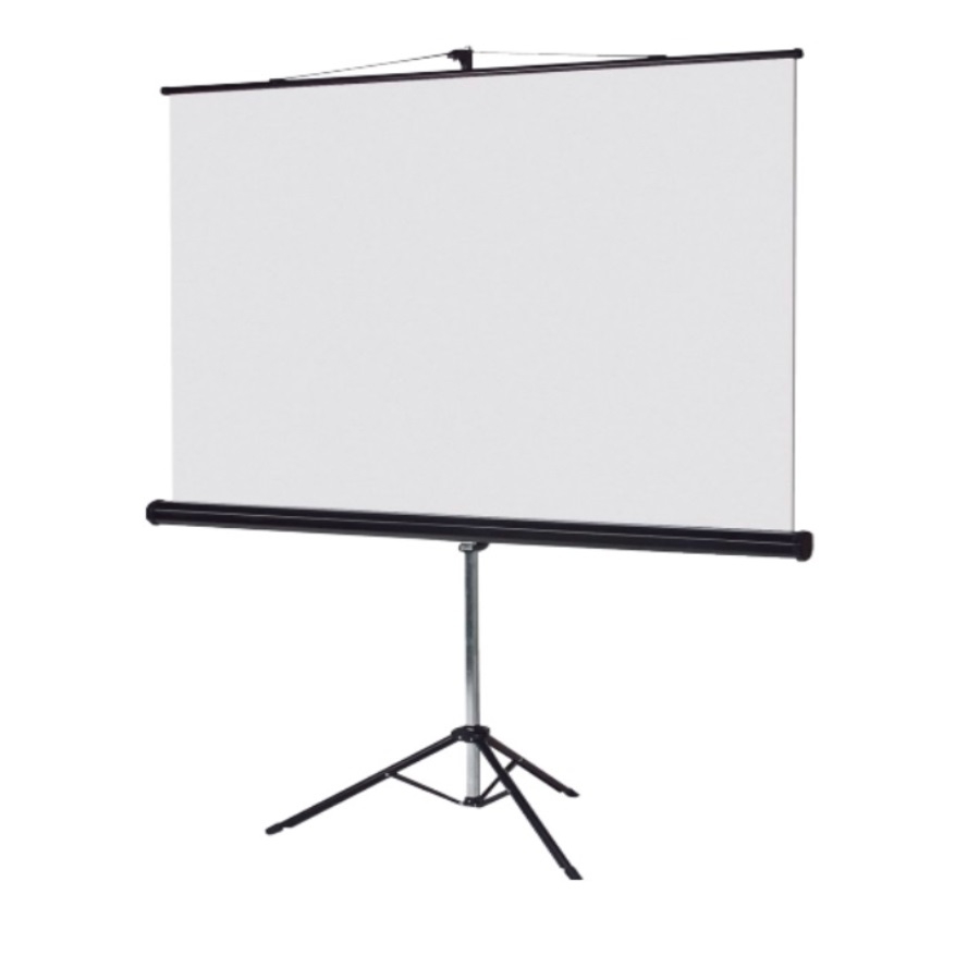 Pantalla Proyeccion De Tripie Multimedia Screen Mst-246, 137 Pulgadas Diagonal, Medida 246 Cm X 246 Cm, Formato 1:1, Color Blanco Mate, Portatil — MULTIMEDIA SCREENS · SKU AC-11811