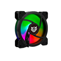 Kit Ventiladores Balam Rush Eolox Blaze Ex50K / 3 Piezas / Flujo De Aire 28.76 Cfm / Silencioso / 1500 Rpm / Iluminacion Rgb / 3 Pines / 120 X 25 Mm / Negro / Br-937986