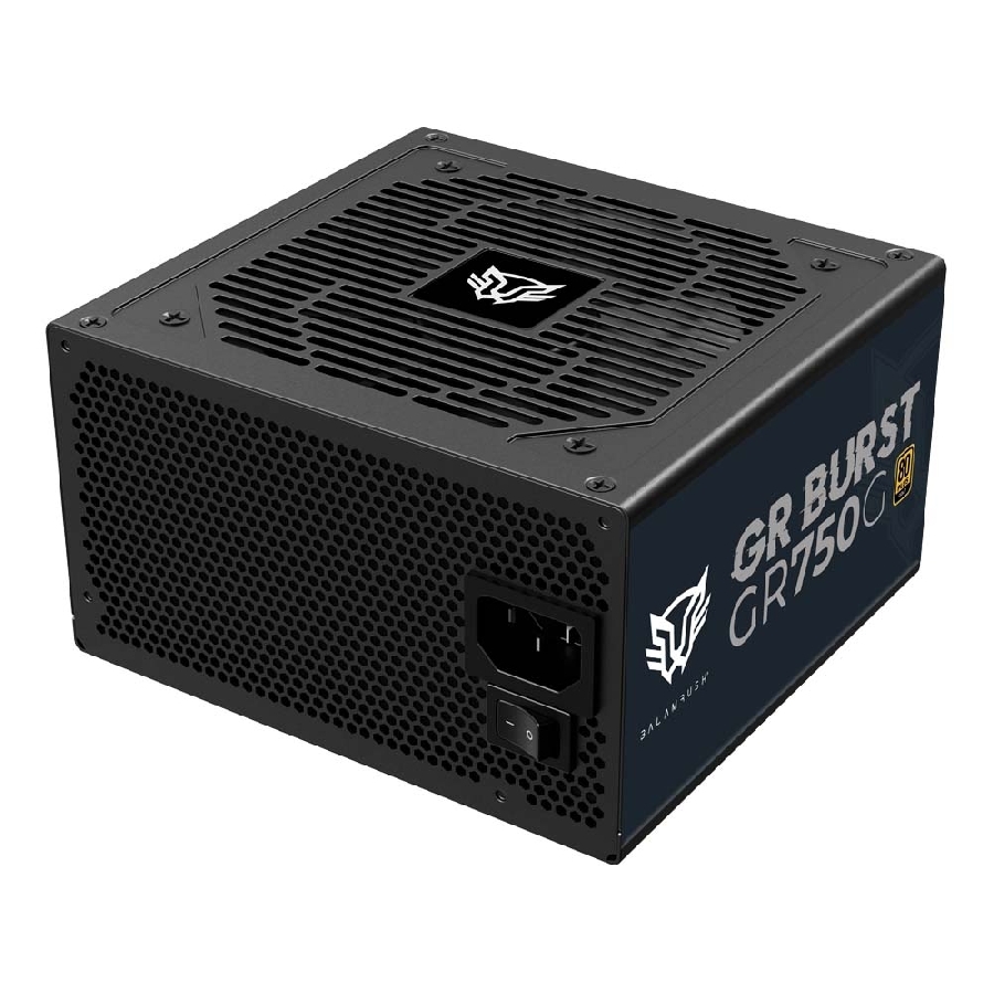 Fuente De Poder Gamer Balam Rush Gr Burst Gr750G / Certificada / 750W / 80 Plus Gold / Atx / Full Modular / Bajo Nivel De Ruido / Negro / Br-937665 — BALAM RUSH · SKU CSP-549