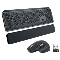 Teclado Y Mouse Logitech Mx Keys Combo Business Gen 2 Inalambrico Usb Bolt (Español) Grafito · SKU KB-1039