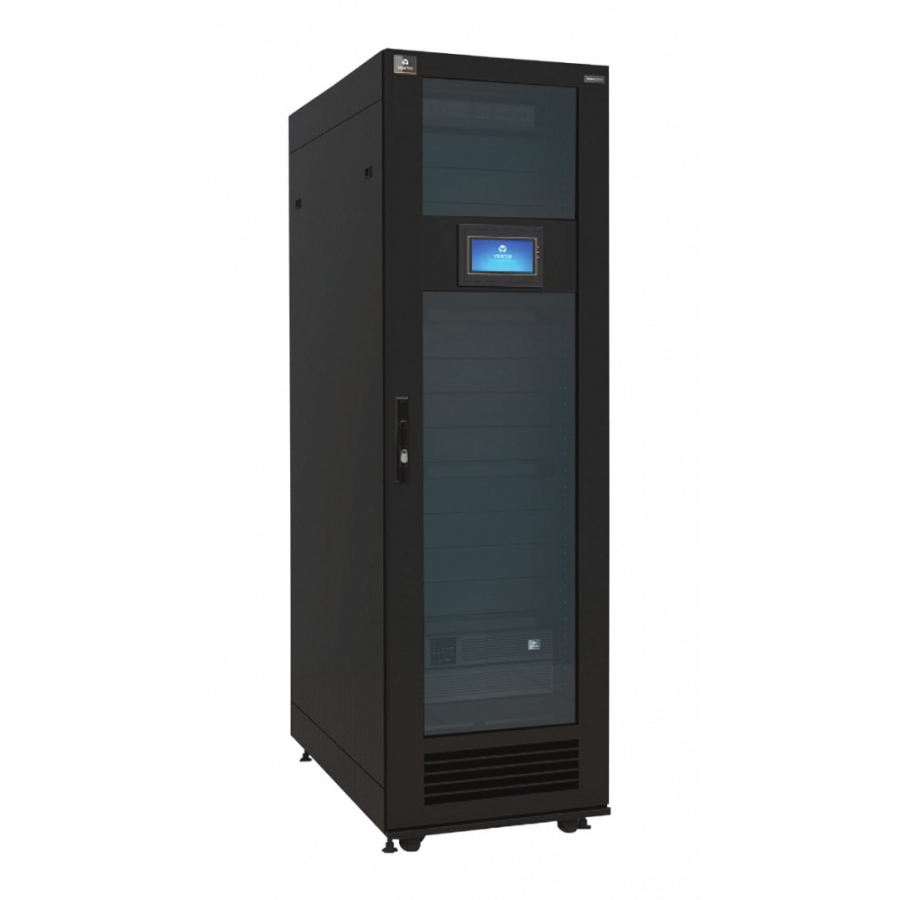 Smartcabinet 42U, 600Mm Width, 3 Kw Available Cooling With External Condenser, Switched Rack Pdu, Mechanical Lock, To Be Used With Liebert Gxt5 6Kva 208V Ups — VERTIV · SKU AC-12051