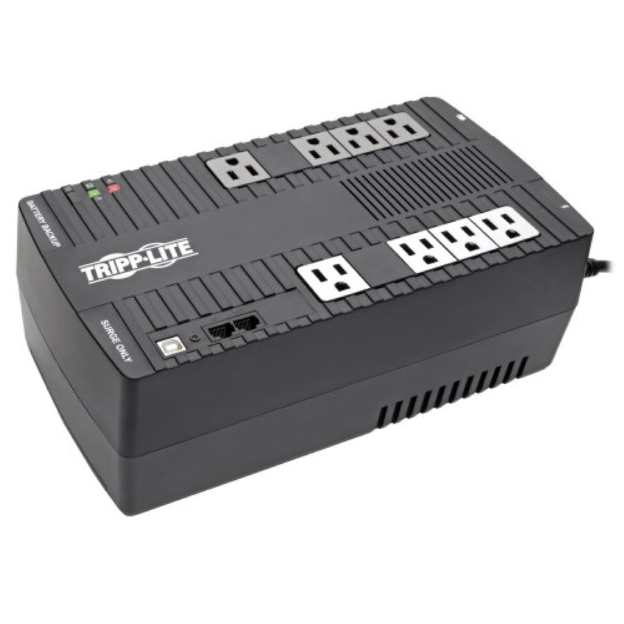 Nobreak Tripp-Lite Avr550U 8 Cont. C/R C/Fm Negro. Garantia Limitada Por 3 Años. — TRIPP-LITE · SKU FR-472