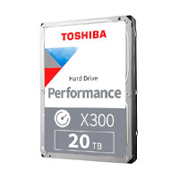Dd Interno 20Tb Toshiba X300 Performance/Sata 6.0 Gbits/3.5/Cmr/7200 Rpm/Velocidad De Transferencia 281Mbs/Cach 512/ — TOSHIBA · SKU HD-3626