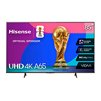 Television 85 Pulgadas Led Hisense 85A65Nv Smart Vidaa, Uhd 4K ,Hdr Dolby Vision, Dts Virtual X, Wifi · RimeTec México