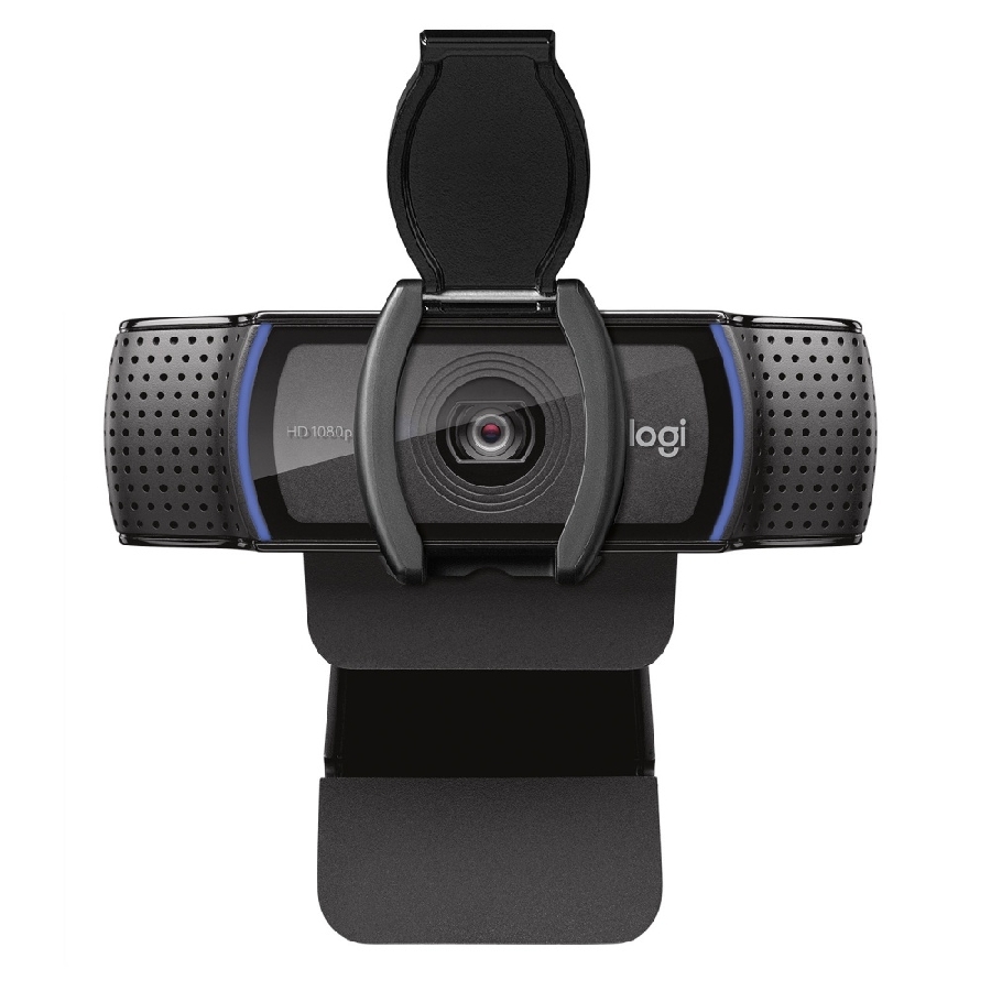 Webcam Logitech C920S Pro Full Hd 1080P 30 Fps 3Mp Zoom Digital 1.2X Enfoque Automatico 2 Microfonos Tapa De Privacidad Usb-A