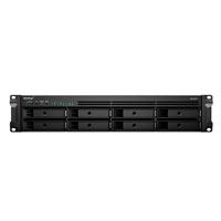Nas Synology Rs1221+ /8 Bahias Expan Hasta 12 Con Unidad De Expansin/Rack 2U/Nucleo Cuadruple 2.2Ghz/ Amd Ryzen V1500B /4Gb Ddr4 Ampliabe A 32Gb/Lan Gigabit X4/Usb 3.2 X2/ Hot-Swap/Hasta 128 Tb — SYNOLOGY · SKU SAM-642