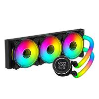 Enfriamiento Liquido Ocelot Gaming Polar Wave 360 Black / 360Mm / Argb / 70 Cfm / 1800 Rpm / 32 Db / Intel Y Amd / Color Negro — OCELOT GAMING · SKU CF-477