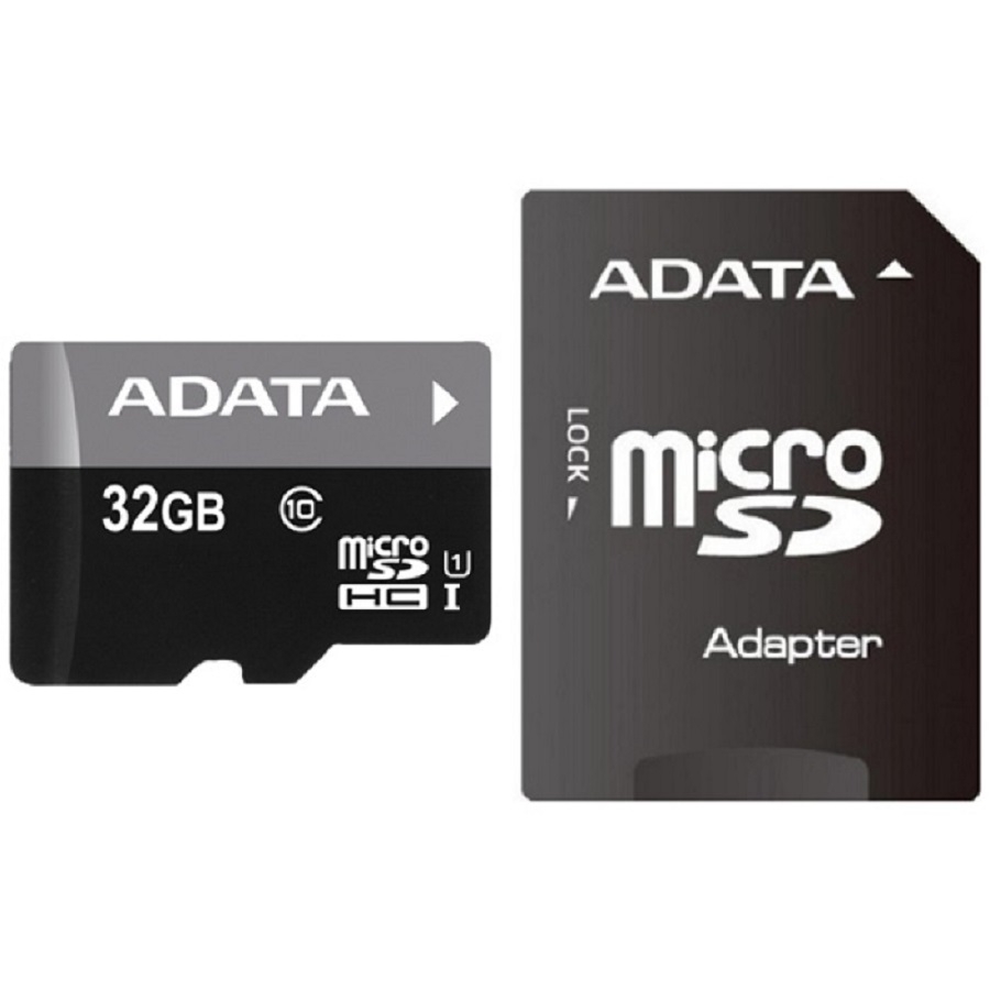 Memoria Adata Micro Sdhc 32Gb Uhs-I Clase 10 C/Adaptador Ausdh32Guicl10-Ra1 — ADATA · SKU RAM-2164