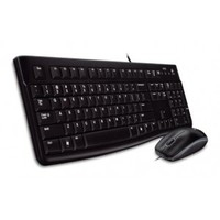 Teclado Y Mouse Logitech Mk120 Alambrico Usb (Español) Negro · SKU KB-342