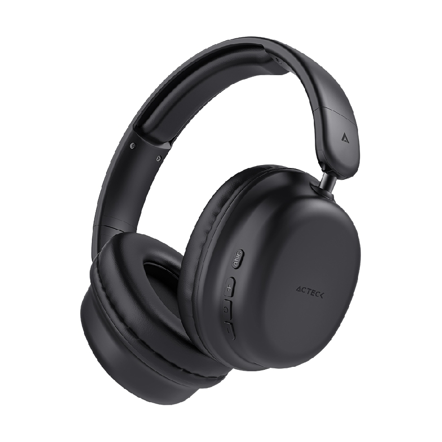 Audifonos Acteck Honour 2 Plus Hp626 / Diadema / Inalambricos / Bt 5.4 - Aux 3.5 Mm / Bateria 25 Hrs / Microfono Omnidireccional / 20 Hz-20 Khz / Cancelacion De Ruido / Negro / Ac-940948