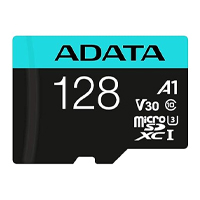 Memoria Adata Micro Sdxc/Sdhc 128Gb Uhs-I 100Mb/85Mb Clase 10 V30 A2 C/Adaptador Ausdx128Gui3V30Sa2-Ra1 — ADATA · SKU RAM-3914
