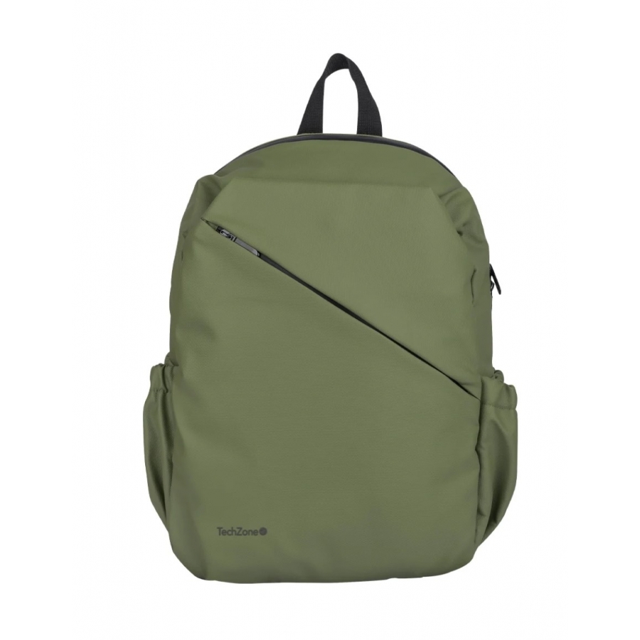 Mochila - Backpack - Techzone- Tzlbp29-V - Style - 16 Pulgadas - 4 Compartimientos - Verde — TECH ZONE ACCESORIOS · SKU AC-13031