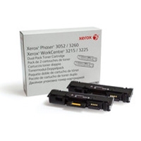 Toner Xerox 106R02782, Negro, Extra Alta Capacidad, 6,000 Paginas, Dual Pack, Para Phaser 3260, Workcentre 3215/3225 — XEROX · SKU CN-4892