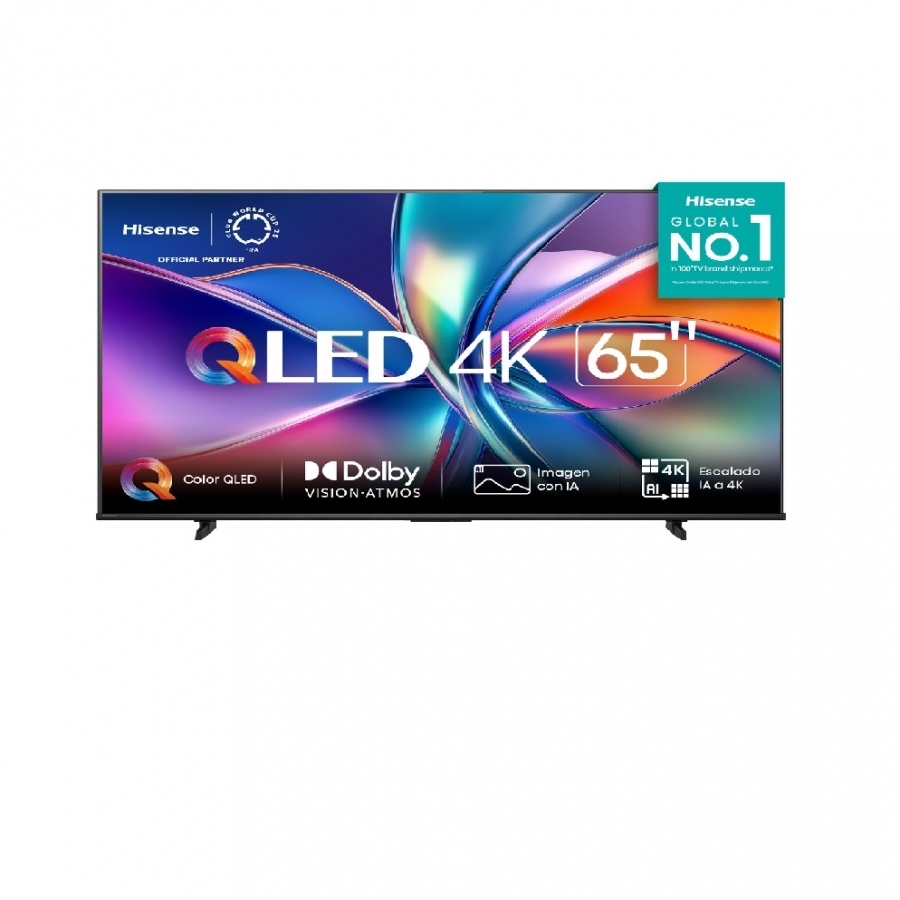Television 65 Pulgadas Qled Hisense 65Qd6Qv Smart Vidaa Tv, Uhd 4K, Dolby Vision, Dolby Atmos, Wifi — HISENSE · SKU TV-1152