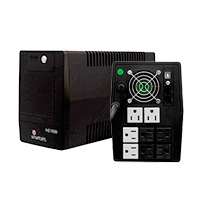 No-Break Interactivo Smartbitt Sbnb1800 1800Va/900W, Clavija Nema 5-15P, 8 Contactos, Tipo Nema 5-15R, 4 Con Respaldo De Bateras, Regulacion Y Supresion De Picos Y 4 Con Regulacion Rj11 Y Usb — SMARTBITT · SKU FR-1250