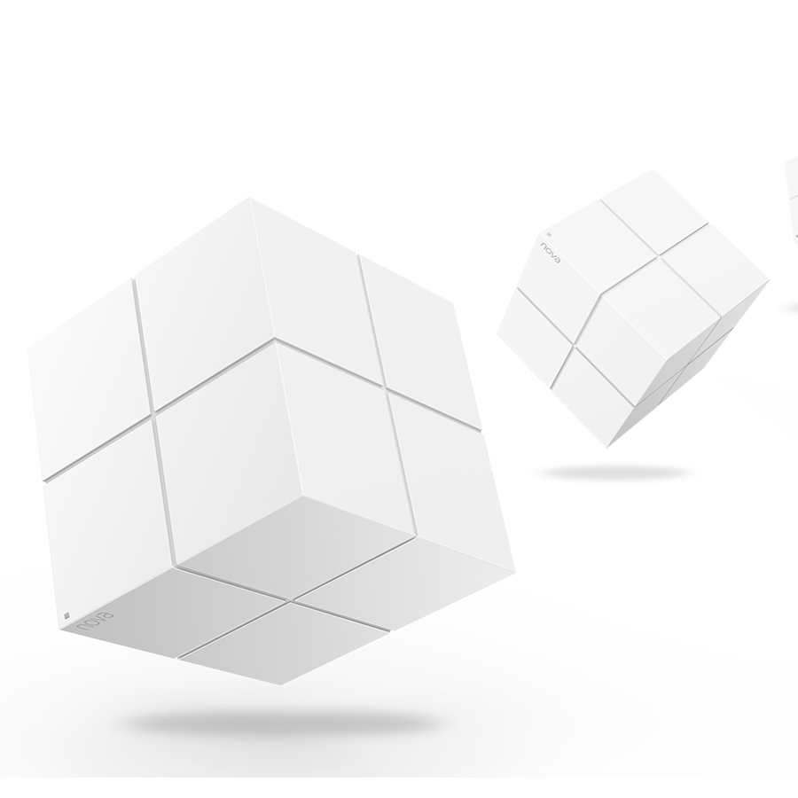 Router Tenda Mw6 (2-Pack) Malla Nova True Mesh Wifi Extensor De Red Cobertura De Hasta 350 M2 Dual Band 2 Antenas De 3Dbi Mu-Mimo Beamforming Paquete De 2 Piezas Puertos Gigabit — TENDA · SKU NIC-3019