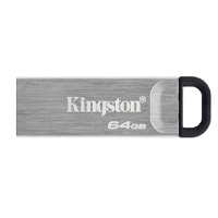 Memoria Flash Usb Kingston Data Traveler Kyson 64Gb Gen 1 3.2 Tipo A Metal (Dtkn/64Gb) · SKU RAM-3540