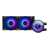 Disipador De Enfriamiento Liquido Msi Mag Coreliquid A12 240 / Black/ 240Mm / Intel ,1700, 1851 / Amd Am5, Am4 / Rgb