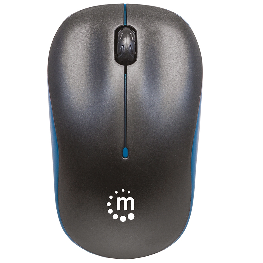 Mouse Inalambrico,Manhattan,179416,Optico — MANHATTAN · SKU MS-1234