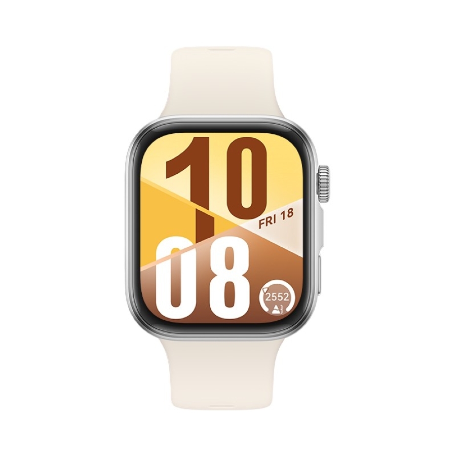 Huawei Watch Fit 4, Pantalla Tactil 1.82 Amoled, Color Blanco. Peso 27G