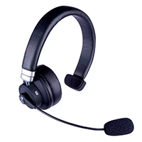 Diadema - Techzone - Tzdibt01 - Monoaural - Bluetooth 5.0 - Cancelacion De Ruido - Duracion De Bateria 6-8 Hrs - Negro/Plata — TECH ZONE ACCESORIOS · SKU SPK-2055