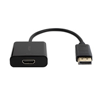 Adaptador Acteck Shift Plus Ah435 / Displayport A Hdmi / 4K / 20 Cm / Negro / Ac-934763 · RimeTec México