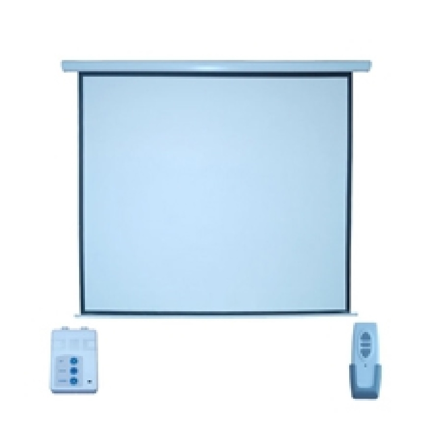 Pantalla Proyeccion Electrica Multimedia Screen Mse-178, 100 Pulgadas Diagonal, Medida 178 Cm X 178 Cm, Formato 1:1, Color Blanco Mate, Para Colgar O Pared — MULTIMEDIA SCREENS · SKU AC-4374