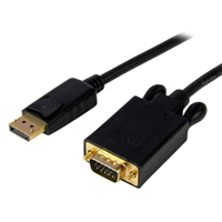 Cable Adaptador De 1.8M Convertidor De Video Displayport Dp A Vga - Activo - 1080P - Negro - Startech.com Mod. Dp2Vgamm6B — STARTECH.COM · SKU CB-1983
