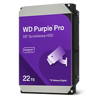 Disco Duro Interno Wd Purple Pro 22Tb 3.5 Escritorio Sata3 6Gb/S 512Mb 7200Rpm 24X7 Ia Dvr Nvr 1-16 Bahias 1-64 Camaras Wd221Purp — WD - WESTERN DIGITAL · SKU HD-2754
