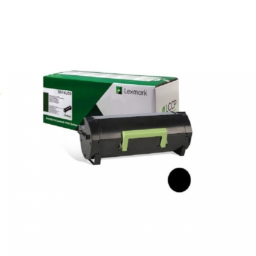 Toner Laser Lexmark 56F4U00 Negro, Ultra Alto Rendimiento, Hasta 25,000 Paginas, Modelos Mx521,Ms521,Mx622,Ms621,Mx522,Ms622 — LEXMARK · SKU CN-3700