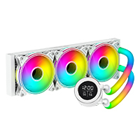 Enfriamiento Liquido Ocelot Gaming Polar Wave 360 White / 360Mm / Argb / 70 Cfm / 1800 Rpm / 32 Db / Intel Y Amd / Color Blanco — OCELOT GAMING · SKU CF-478