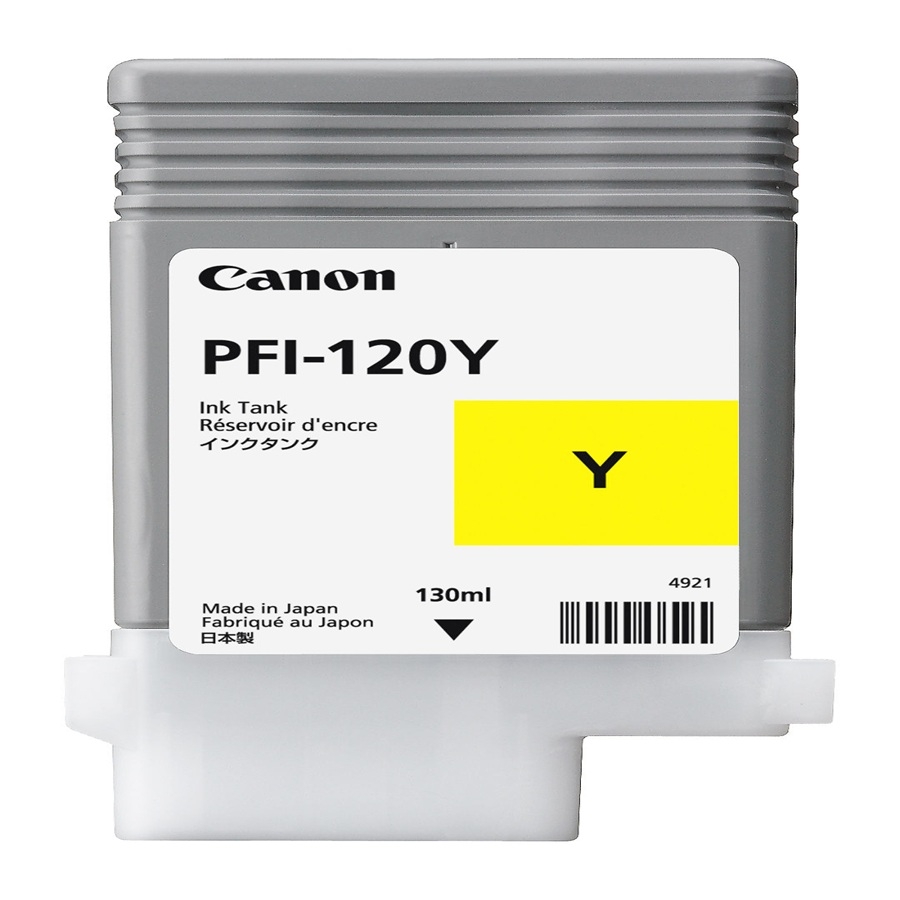 Tanque De Tinta Canon Pfi-120Y Amarillo, Capacidad 130 Ml — CANON · SKU CN-4436