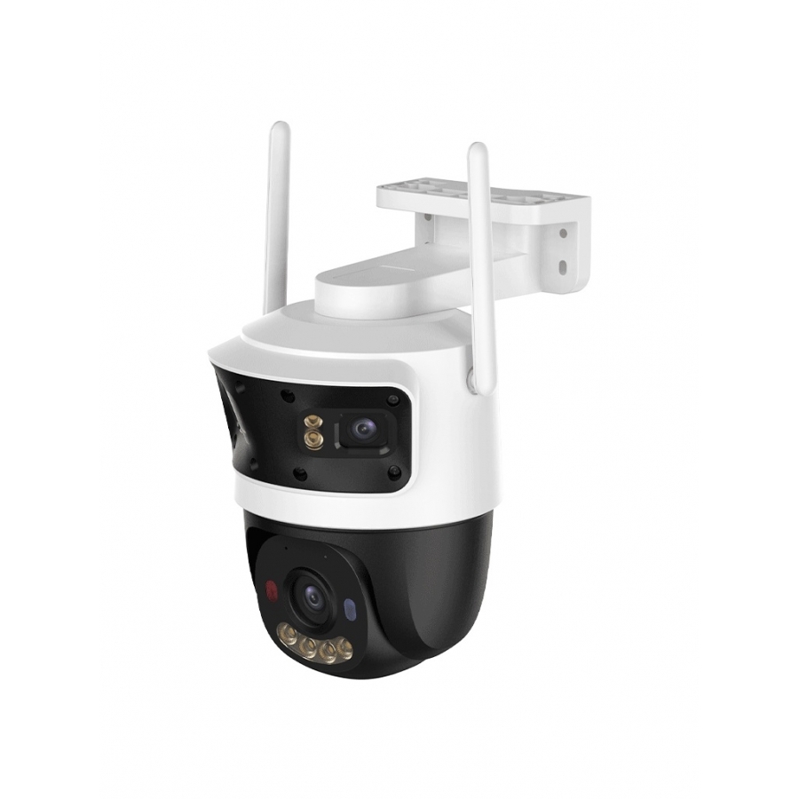 Camara Ip / Imou /Ipc-S7Un-1 / Cruiser Triple 11 Mp 7 2 Lentes De 3 Mp Y Uno De 5Mp / Wifi / H.264 / Microfono Bocina Integrada / Ir De 3O Metros / Sirena / Lente De 3.6 Mm / Fullcolor / Ranu