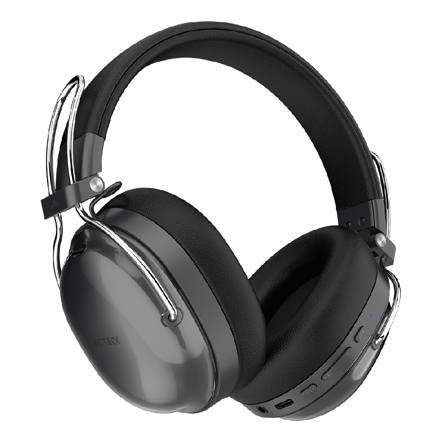 Audifonos Acteck Luxe Pure Hp730 / Diadema / Inalambricos Bt 5.4 / Bateria 75 Hrs / 20 Hz A 20 Khz / Cancelacion Activa De Ruido / Microfono Omnidireccional / Memory Foam / Negro / Ac-940870 — ACTECK · SKU SPK-2655