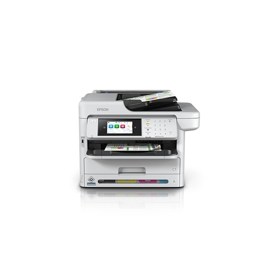 Multifuncional Epson Workforce Pro Wf-C5891, 34 Ppm Negro/Color, Inyeccion De Tinta, Usb, Wifi, Red Ethernet, Duplex, Adf