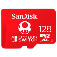 Memoria Sandisk Micro Sdxc 128Gb Nintendo Switch 100Mb/S 4K U3 V30 Sdsqxao-128G-Gnczn
