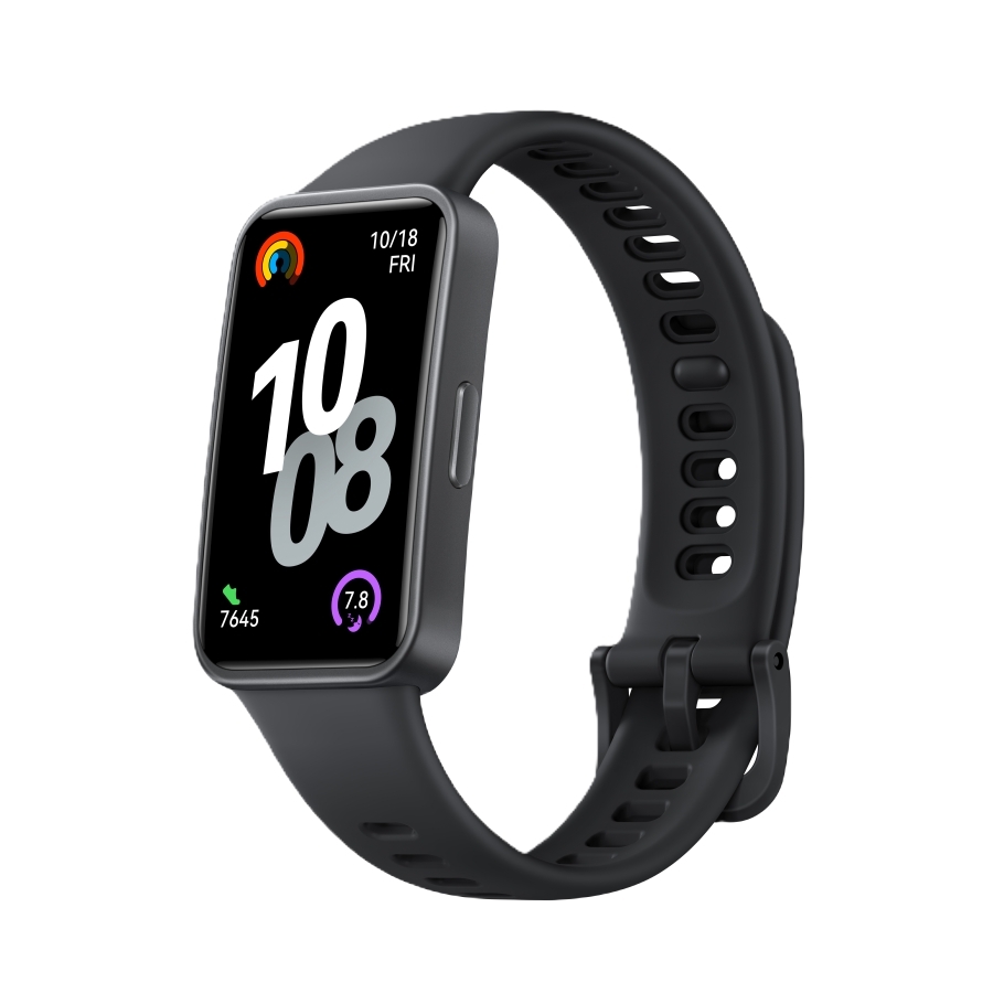 Huawuei Smart Band 10 / Pantalla Tactil 1.47 Amoled / Color Negro / Peso 15G